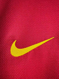 Barcelona 2007/08 Retro Red/Blue Home Long Sleeve Jersey