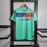 Barcelona 2010/11 Vintage Retro Green Away Jersey