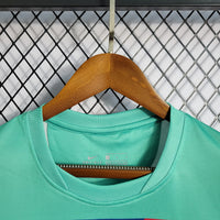 Barcelona 2010/11 Vintage Retro Green Away Jersey