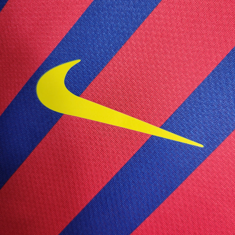 Barcelona 2011/12 Vintage Retro Home Long Sleeve Jersey
