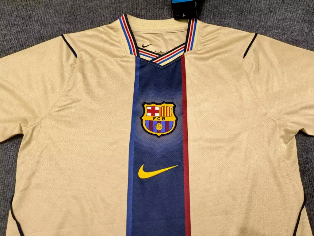 Barcelona 2026 Gold/Blue Special Away Jersey