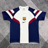 Barcelona 2026 White/Navy Blue/Maroon Jersey