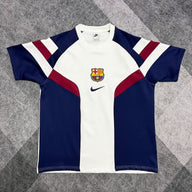 Barcelona 2026 White/Navy Blue/Maroon Jersey