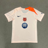 Barcelona 25/26 Beige/Orange Training Jersey