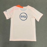 Barcelona 25/26 Beige/Orange Training Jersey