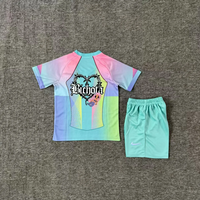 Barcelona 25/26 Blue/Green/Yellow Kids Jersey Set