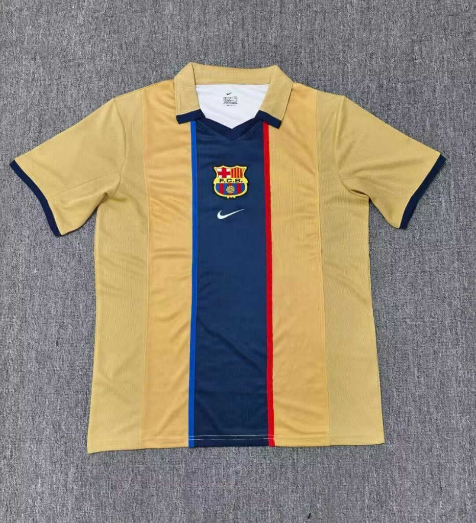 Barcelona 25/26 Gold/Blue Away Special Edition Jersey