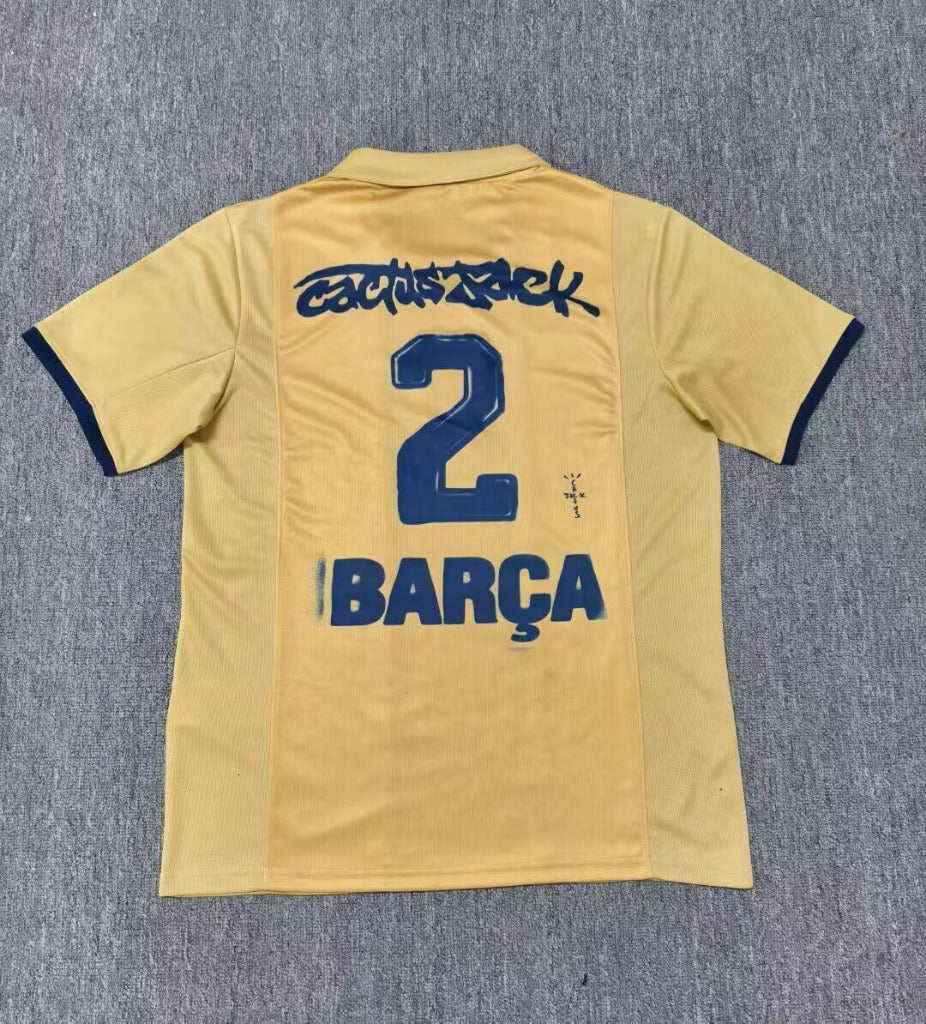 Barcelona 25/26 Gold/Blue Away Special Edition Jersey