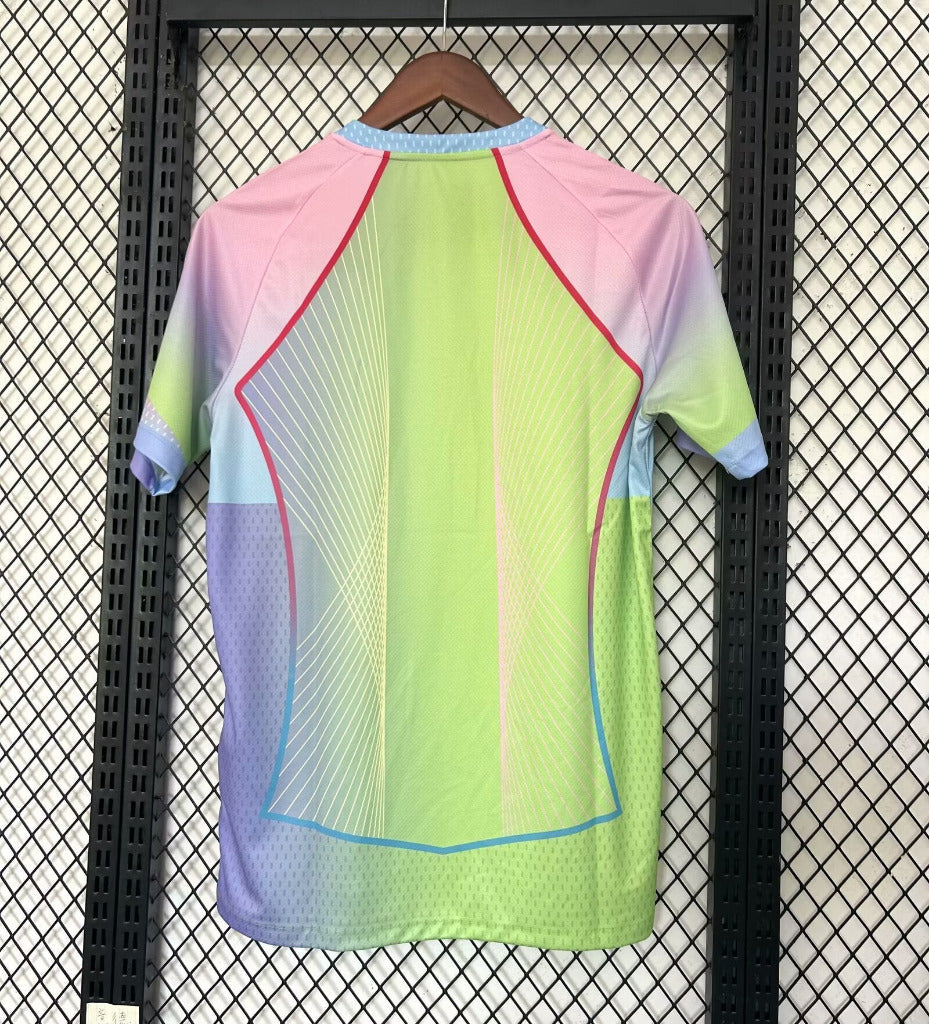 Barcelona 25/26 Green/Pink/Blue Special Edition Jersey