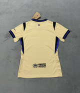 Barcelona 25/26 Light Yellow Gold Away Women Jersey