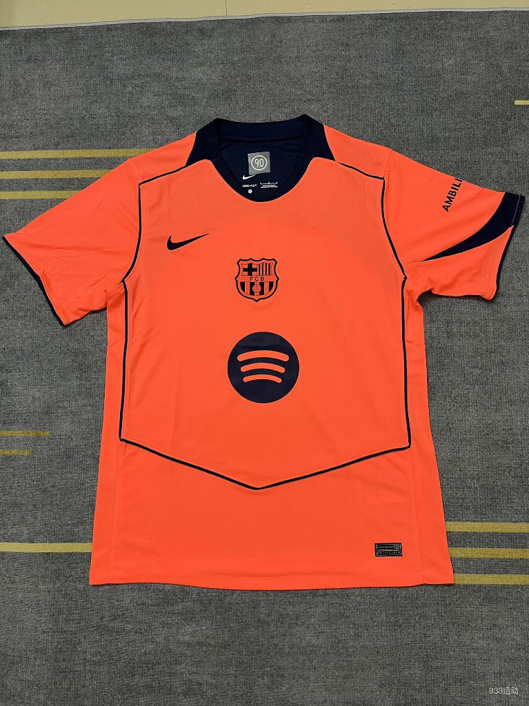 Barcelona 25/26 Orange Third Away Jersey