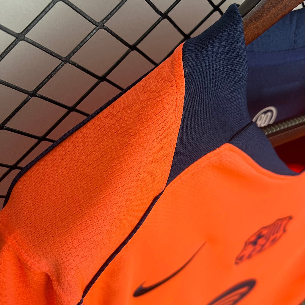 Barcelona 25/26 Orange Third Away Jersey