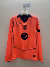 Barcelona 25/26 Orange Third Long Sleeve Jersey