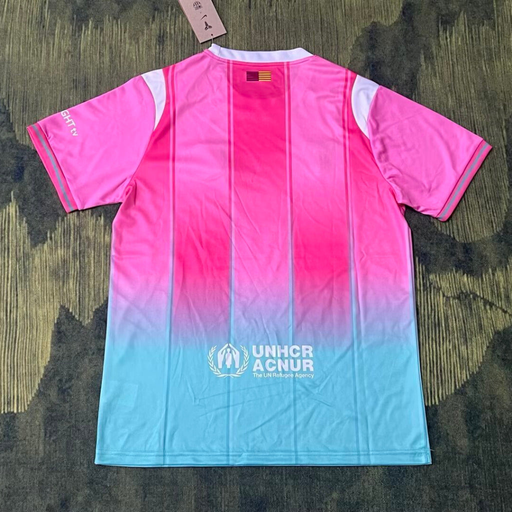 Barcelona 25/26 Pink/Mint Green Special Jersey