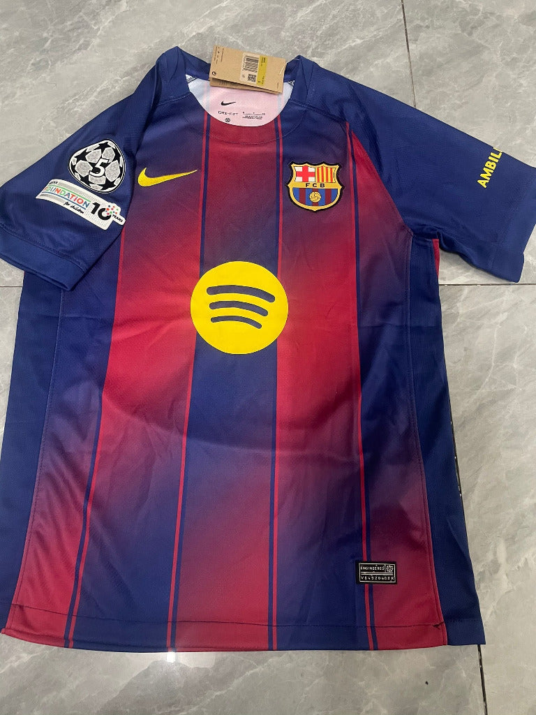 Barcelona 25/26 Red/Blue Home Jersey