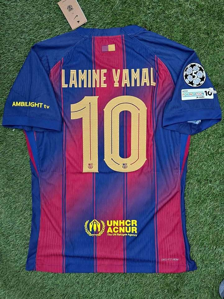 Barcelona 25/26 Red/Blue Home Jersey