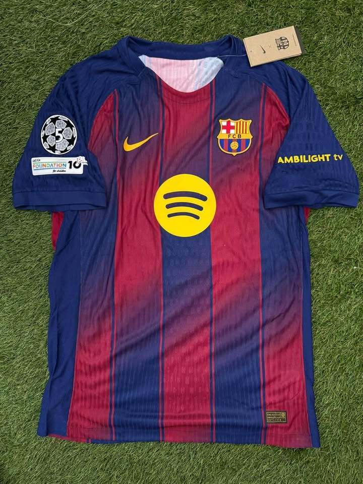 Barcelona 25/26 Red/Blue Home Jersey