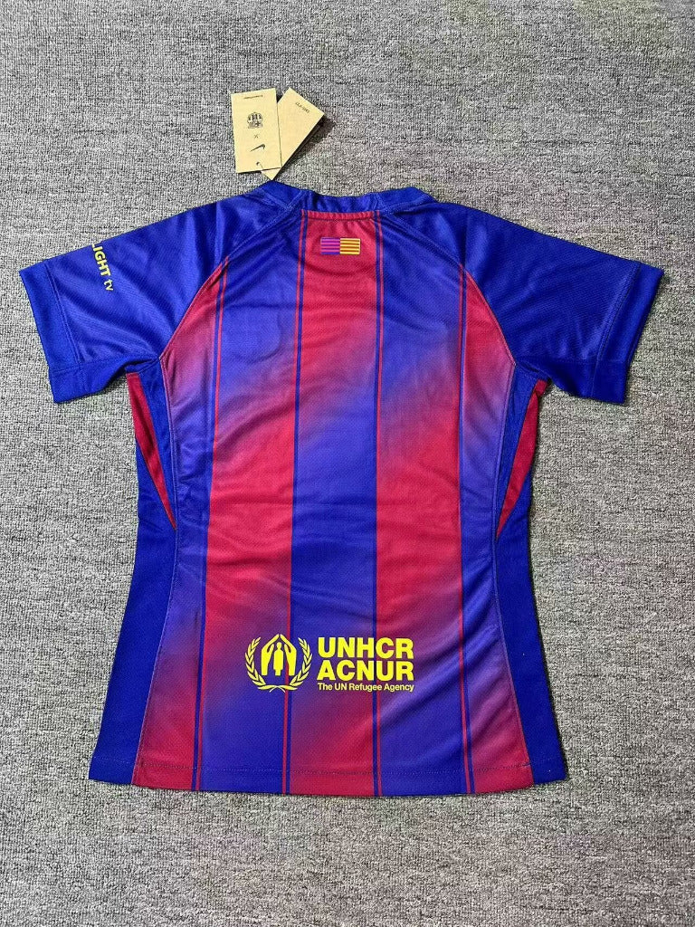 Barcelona 25/26 Red/Blue Home Women Jersey