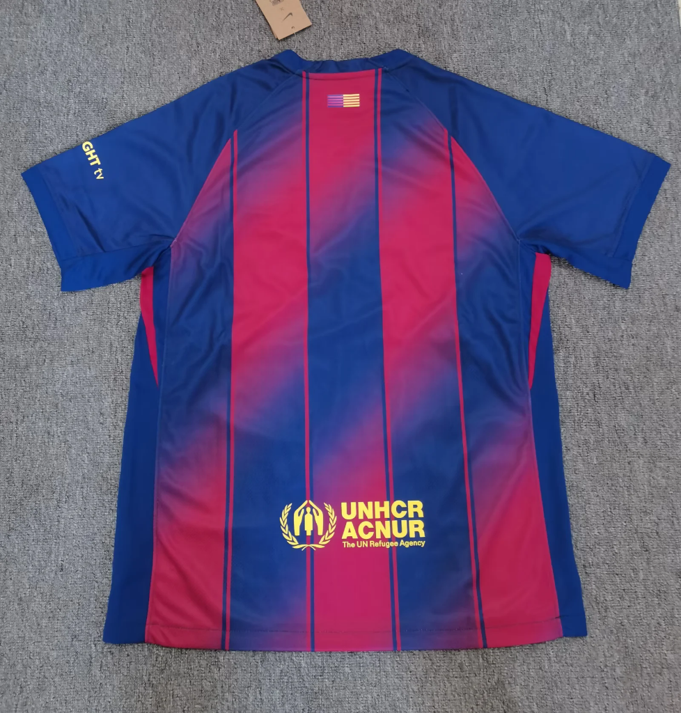 Barcelona 25/26 Red/Blue Tour Home Jersey