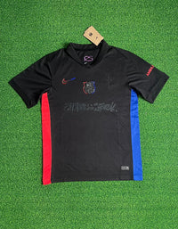 Barcelona 25/26 Travis Scott Black Away Jersey