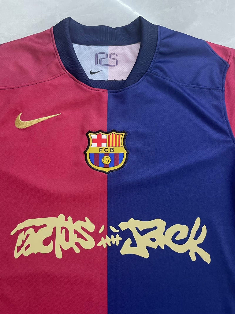 Barcelona 25/26 Travis Scott Cactus Jack Special Version Jersey