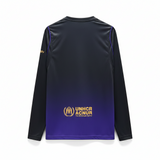 Barcelona 26/27 Black-To-Purple Gradient Away Long Sleeve Jersey