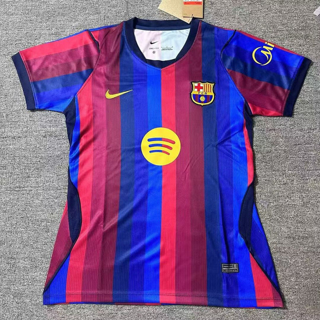 Barcelona 26/27 Blue/Red Stripes Home Women Jersey