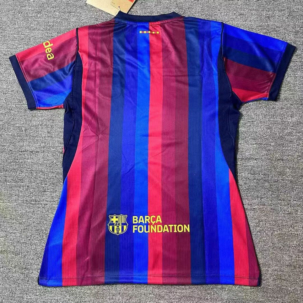 Barcelona 26/27 Blue/Red Stripes Home Women Jersey