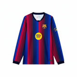 Barcelona 26/27 Classic Blaugrana Vertical Stripes Home Long Sleeve Jersey