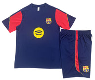 Barcelona 26/27 Dark Blue/Red Training Kids Jersey Set