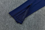 Barcelona 26/27 Deep Blue/Mint-Green Quarter-Zip Third Long Sleeve Tracksuit