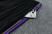Barcelona 26/27 Gold/Purple/Black Quarter-Zip Long Sleeve Tracksuits