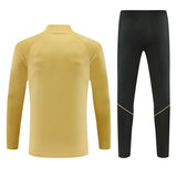 Barcelona 26/27 Gold/Purple/Black Quarter-Zip Long Sleeve Tracksuits