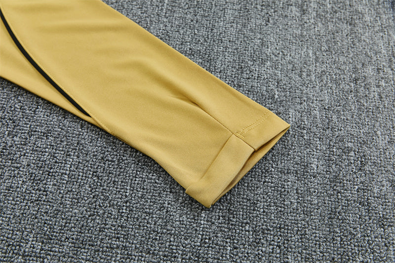 Barcelona 26/27 Gold/Purple/Black Quarter-Zip Long Sleeve Tracksuits