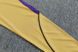 Barcelona 26/27 Gold/Purple/Black Quarter-Zip Long Sleeve Tracksuits