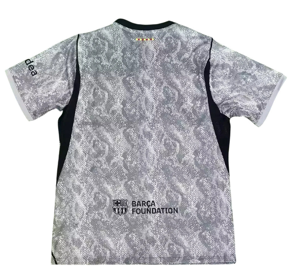 Barcelona 26/27 Gray Snakeskin Goalkeeper Jersey
