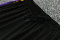 Barcelona 26/27 Light Grey/Black/ Orange Trim Away Training Tracksuit Set