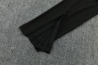Barcelona 26/27 Light Grey/Black/ Orange Trim Away Training Tracksuit Set