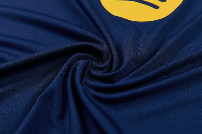 Barcelona 26/27 Navy/Burgundy Quarter-Zip Long Sleeve Training Tracksuit