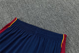 Barcelona 26/27 Navy/Burgundy Quarter-Zip Long Sleeve Training Tracksuit