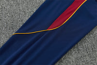Barcelona 26/27 Navy/Burgundy Quarter-Zip Long Sleeve Training Tracksuit