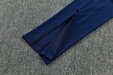 Barcelona 26/27 Navy/Burgundy Quarter-Zip Long Sleeve Training Tracksuit
