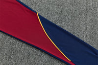 Barcelona 26/27 Navy/Burgundy Quarter-Zip Long Sleeve Training Tracksuit