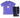 Barcelona 26/27 Purple/Black/Gold Trim Training Kids Jersey Set