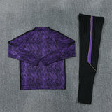 Barcelona 26/27 Purple/Black Snakeskin Pattern Long Sleeve Tracksuit