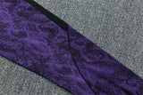 Barcelona 26/27 Purple/Black Snakeskin Pattern Long Sleeve Tracksuit