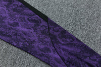 Barcelona 26/27 Purple/Black Snakeskin Pattern Long Sleeve Tracksuit