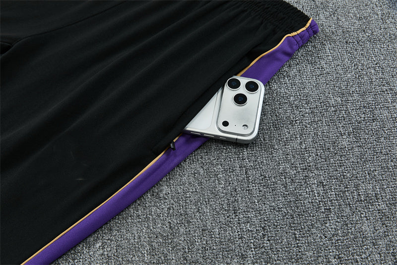 Barcelona 26/27 Purple/Black Snakeskin Pattern Long Sleeve Tracksuit