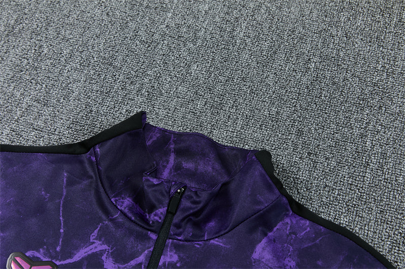 Barcelona 26/27 Purple Snake/Sheath Camouflage Long Sleeve Tracksuit