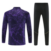 Barcelona 26/27 Purple Snake/Sheath Camouflage Long Sleeve Tracksuit